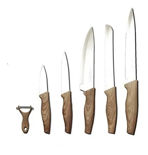 Miniatura 4 de SET DE CUCHILLOS MADERA